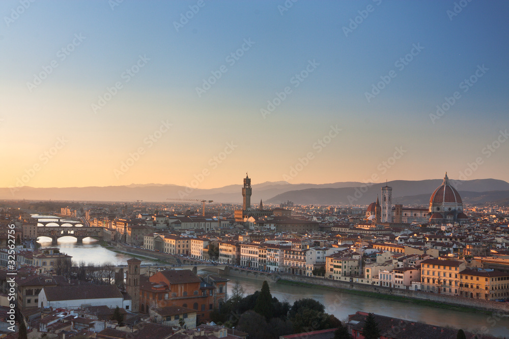 Fototapeta Florence skyline