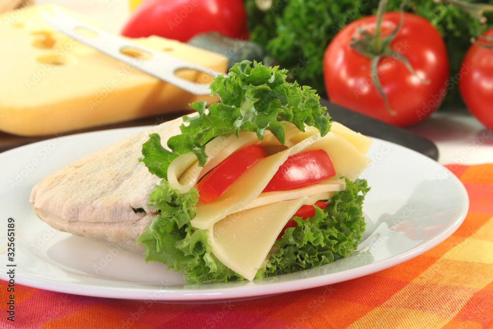 Pita mit Käse Pita mit Käse