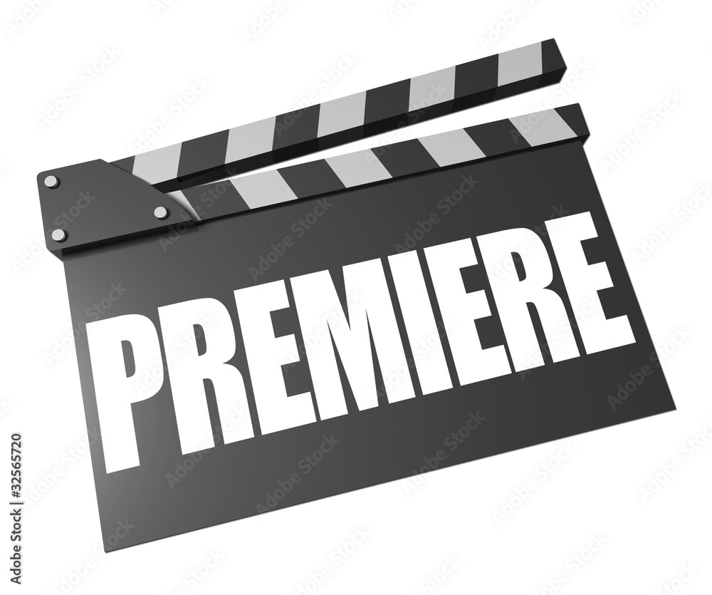 Naklejka premium Premiere
