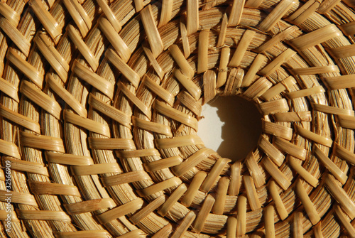 Wicker salver