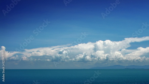 Wallpaper Mural Clouds and sea time lapse Torontodigital.ca