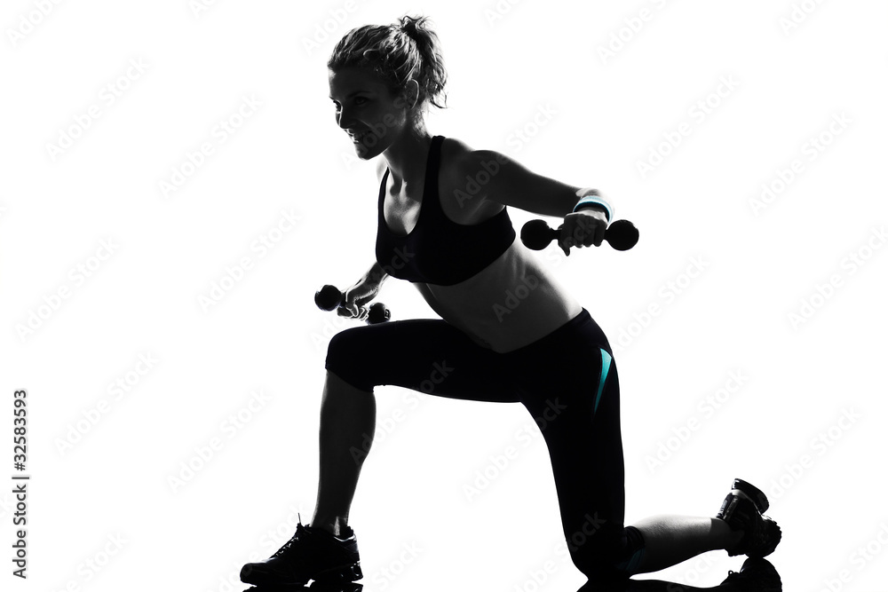 woman workout fitness posture weight training woman workout fitness posture weight training