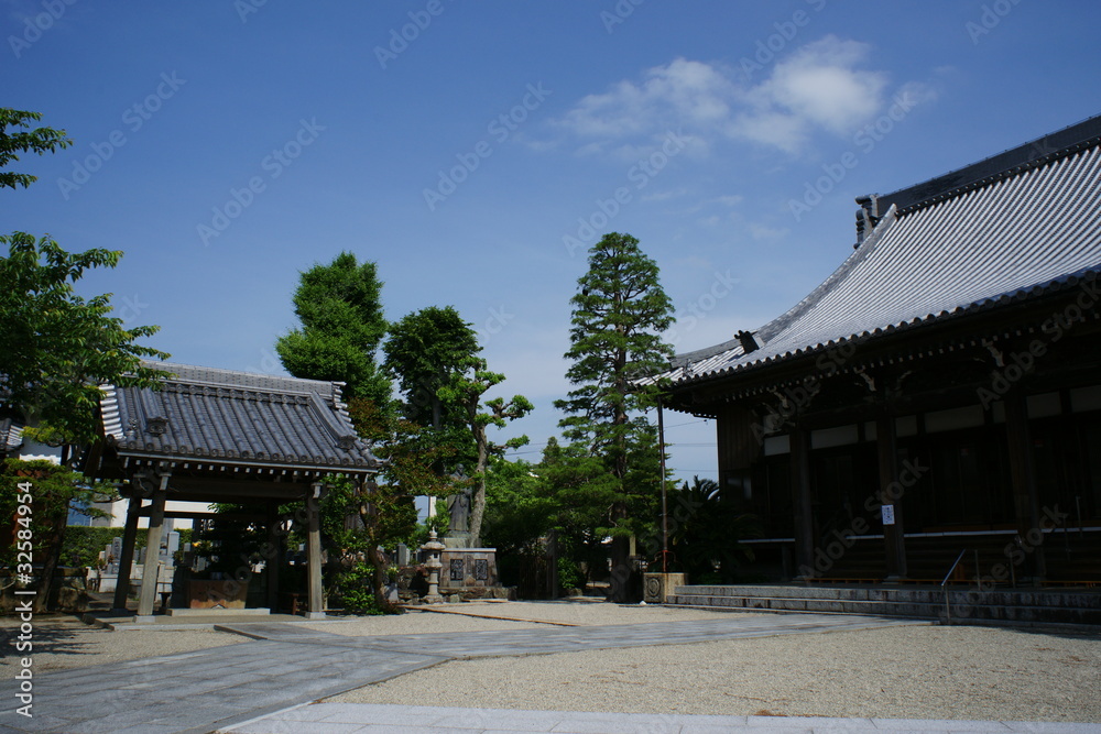 善覺寺の本堂 善覺寺の本堂