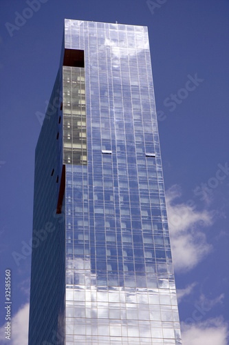 Manhattan building closeup