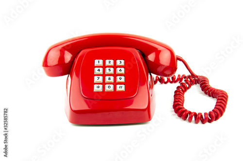 Wallpaper Mural Old Red Telephone Torontodigital.ca