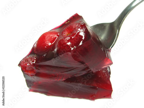 red colored jelly marmalade
