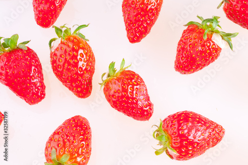 Fototapeta Naklejka Na Ścianę i Meble -  Beautiful strawberries