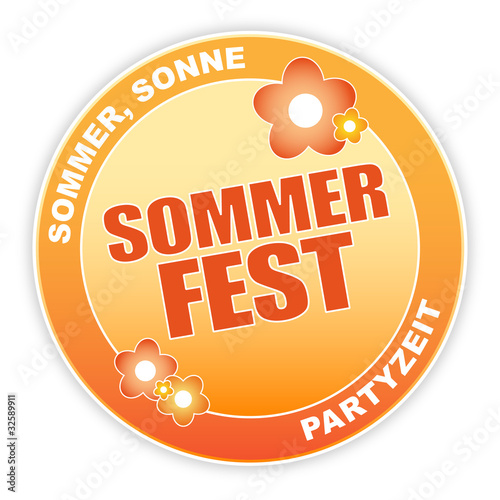 Sommerfest - Button photo