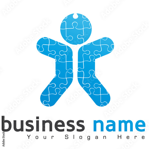 logo bonhomme puzzle