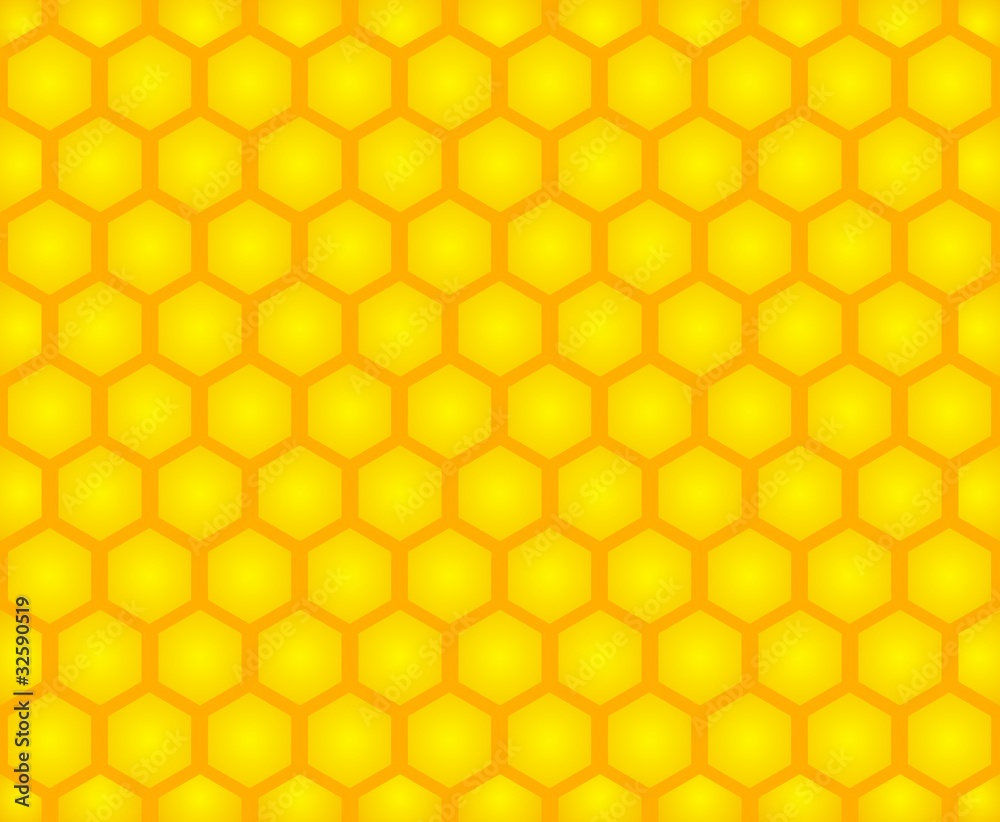 Honey cell background Honey cell background