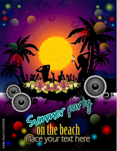 Tropicale summer party
