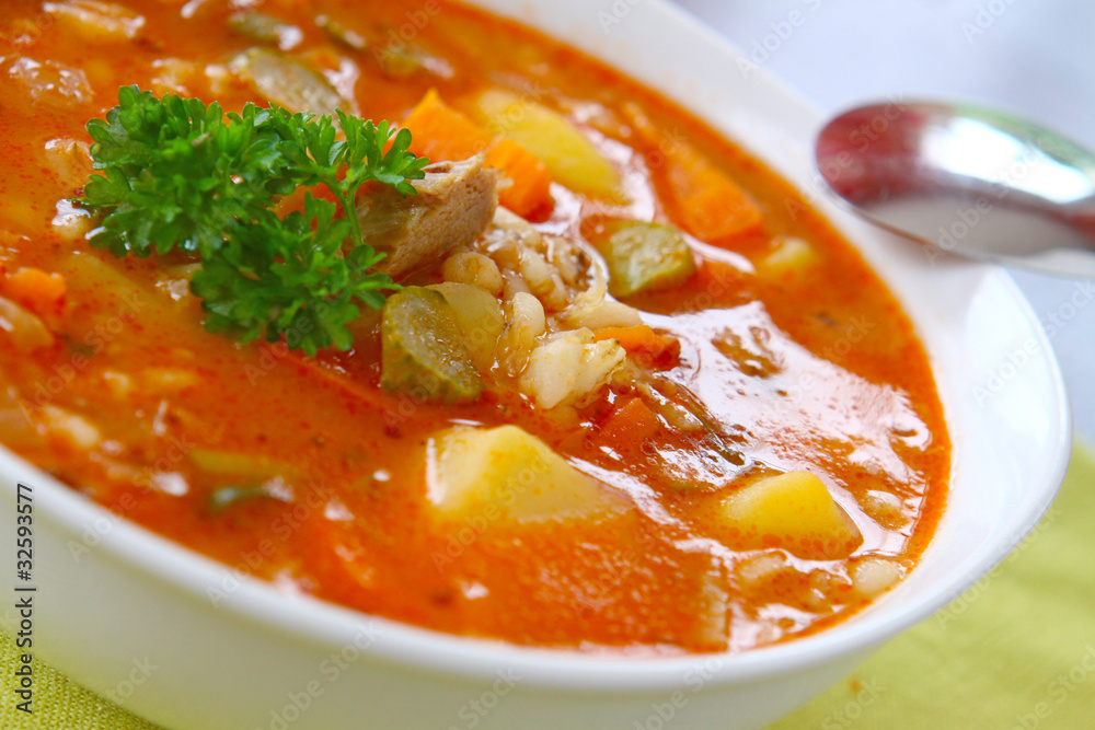 Graupensuppe Graupensuppe