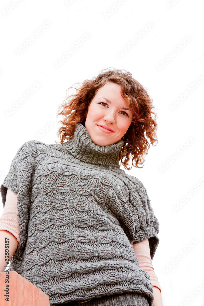 beautiful woman on nature beautiful woman on nature