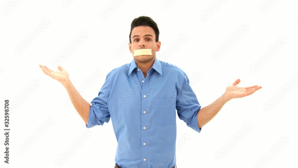 Man may not speak Man may not speak