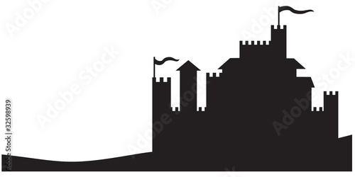 Castle silhouette