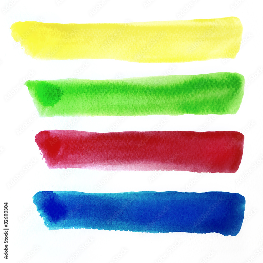 watercolor brush strokes watercolor brush strokes