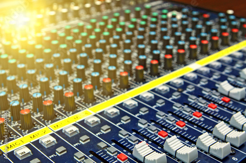 mixing desk background pattern