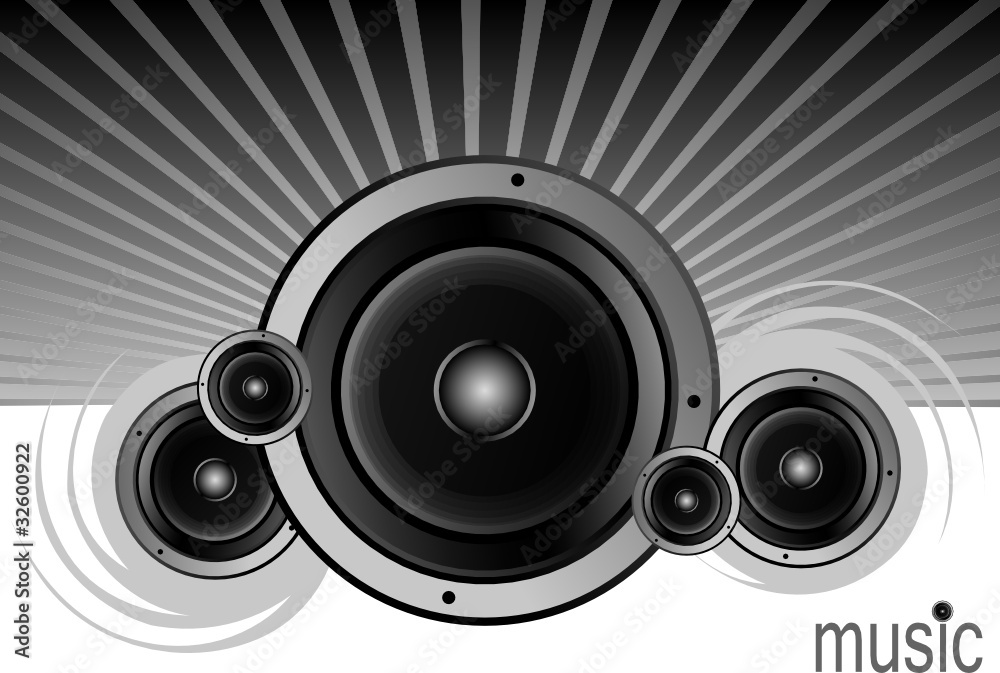speaker music vector illustration speaker music vector illustration