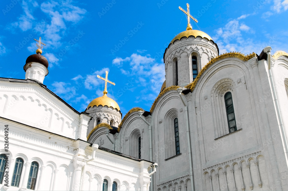 Obraz premium cathedral of Dormition in Yaroslavl, Russia