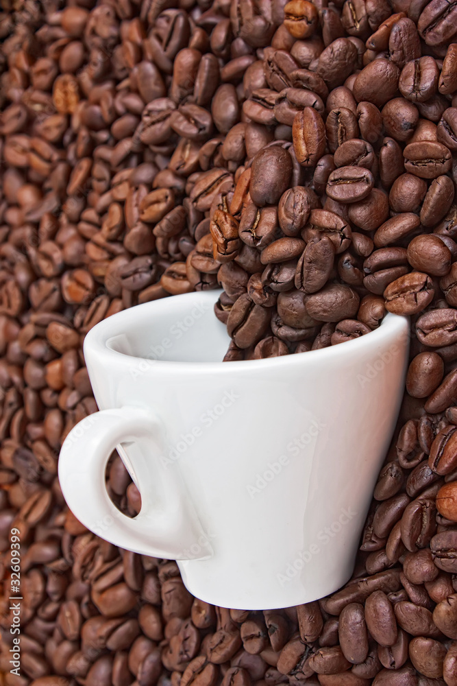 A cup of coffee A cup of coffee