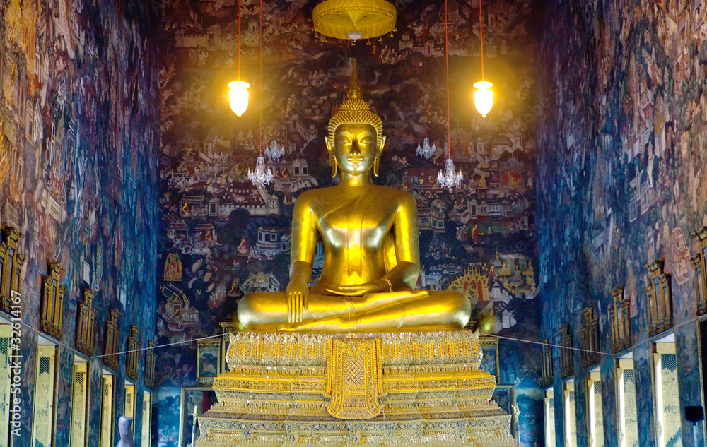 Obraz premium golden buddha