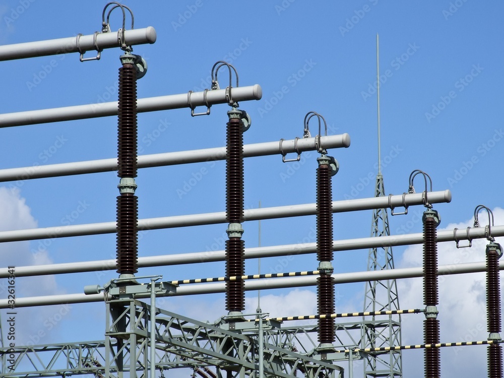 Umspannwerk StockFoto Adobe Stock