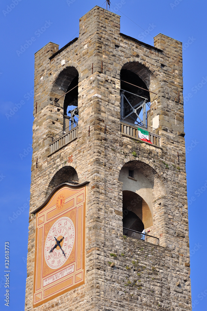 Campanone, antica torre civica di Bergamo