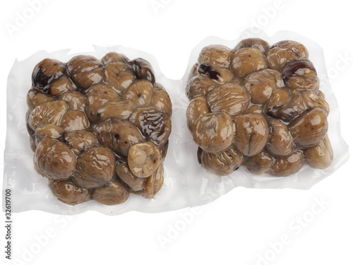 Marrons sous vide