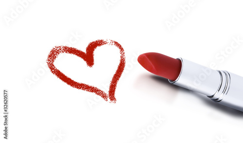Lippenstiftherz