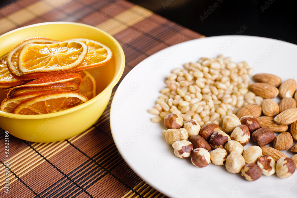 Mixed nuts Mixed nuts