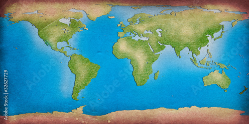 recycle world map for your background