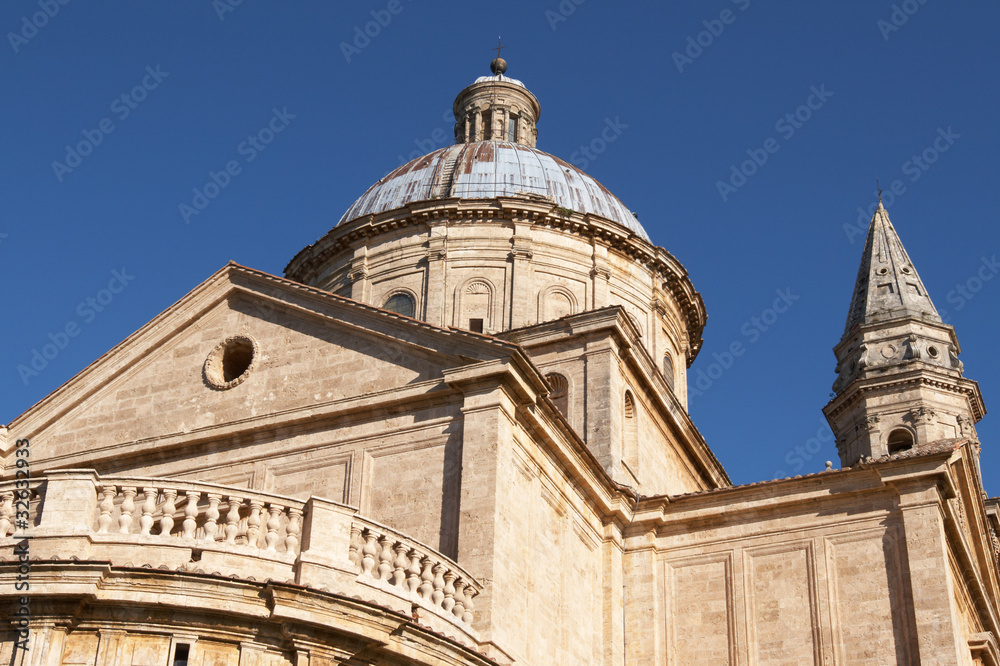Italy, Montepulciano. Church of Madonna di San Biagio