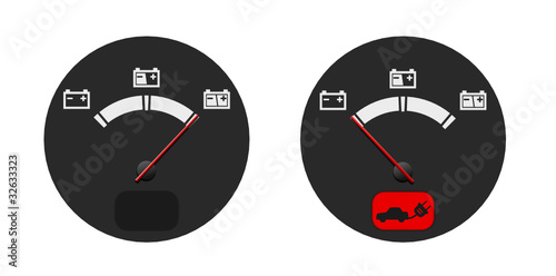 Akku Anzeige Elektroauto