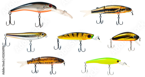 Set of fishing lures