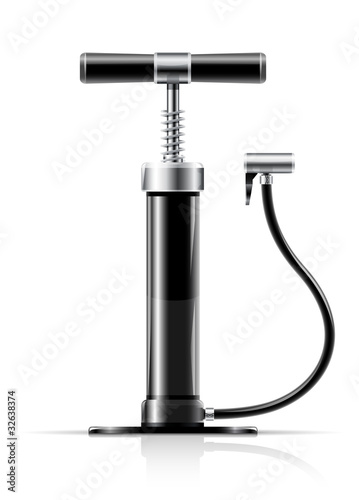 automobile air-pump vector