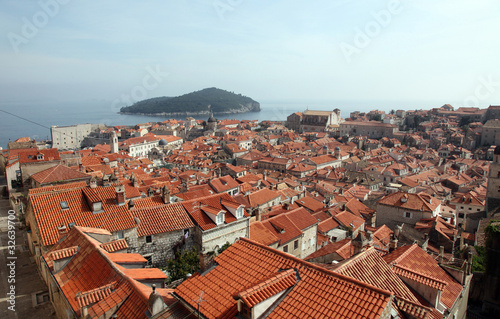 View of Old City of Dubrovnik, Croatia © zatletic