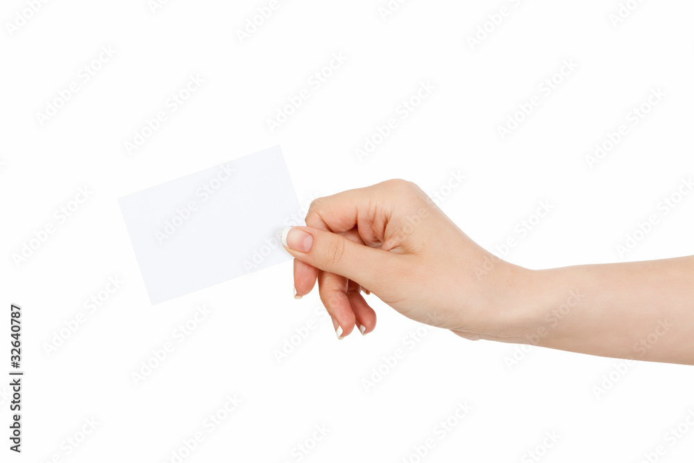Fototapeta premium business card