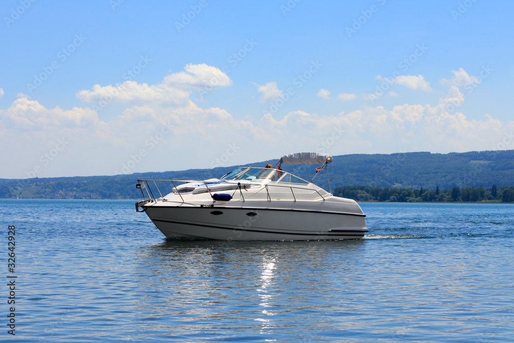 Obraz premium Motorboot