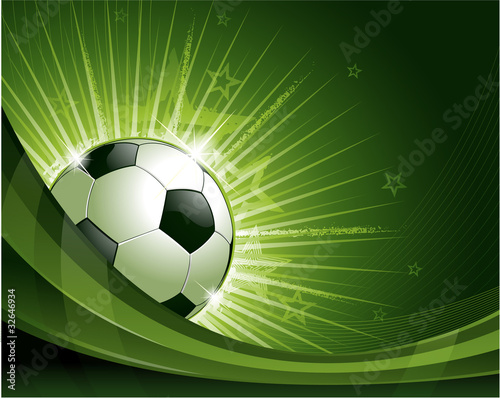 Soccer background illustration