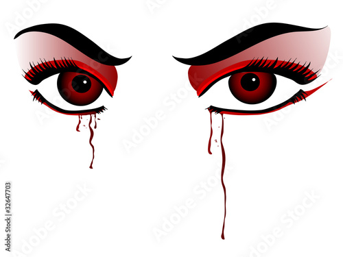 Vampire eyes