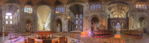Ely cathedral - 360 degrees panoramic view