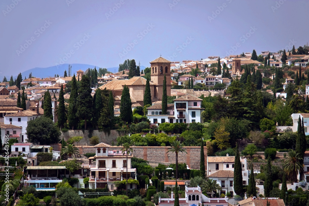 Albaicin quarter in Granada