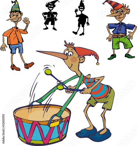 options for image mischievous Pinocchio