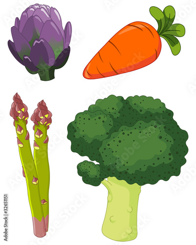 Set of vegetables 1