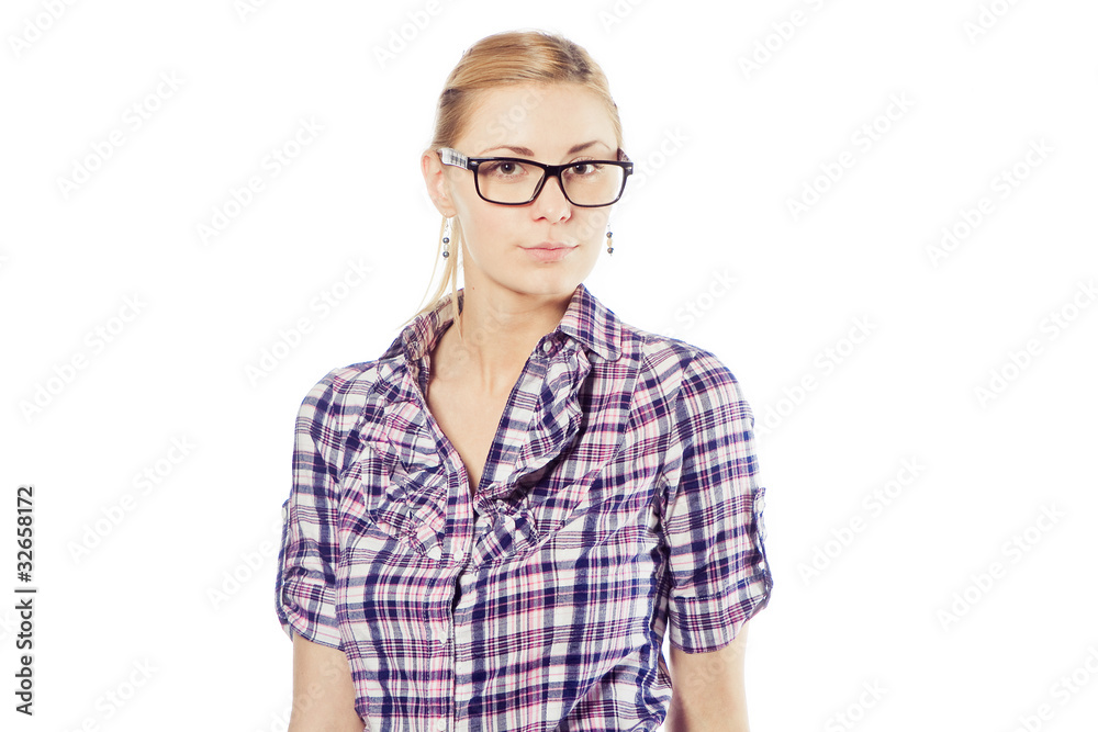 Smiling business woman