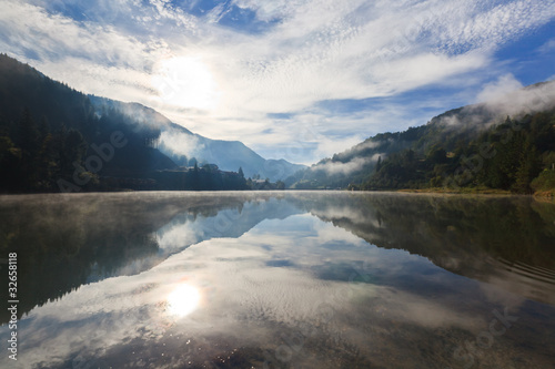 reflections on the lake