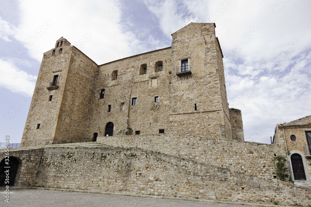 Castelbuono, Castle of Ventimiglia, Palermo, Sicily,