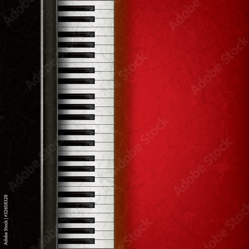 abstract music background with piano