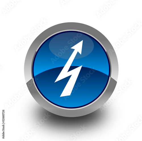 Free Download Electricity button - GFXLoad