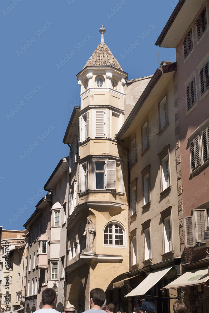City of Bolzano in the Italian Tyrol, Northern Italy City of Bolzano in the Italian Tyrol, Northern Italy